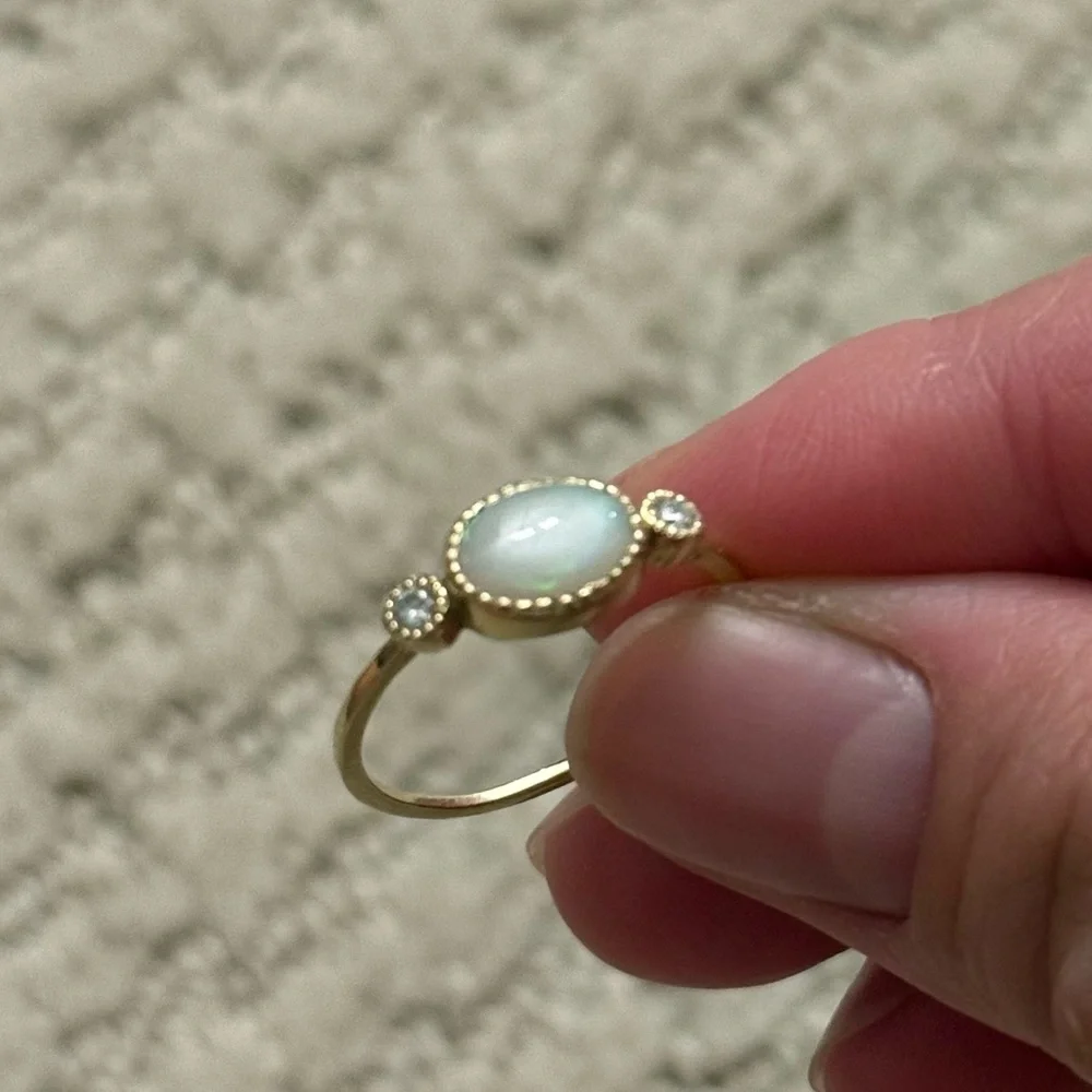Jennie Kwon Designs Opal Reese Ring Size 8